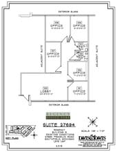 27650-27652 Franklin Rd, Southfield, MI to rent Floor Plan- Image 1 of 1