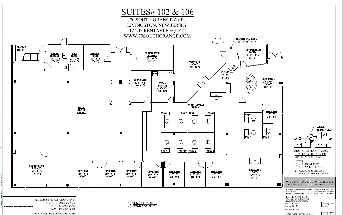 70 S Orange Ave, Livingston, NJ for rent Floor Plan- Image 1 of 1