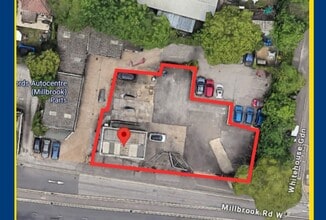 407 Millbrook Rd, Southampton, HAM - Aerial map view