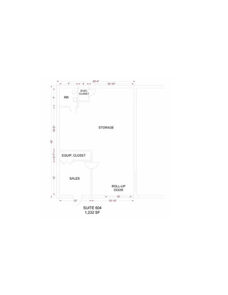 4250 Dorchester Rd, Charleston, SC for rent - Floor Plan - Image 2 of 4