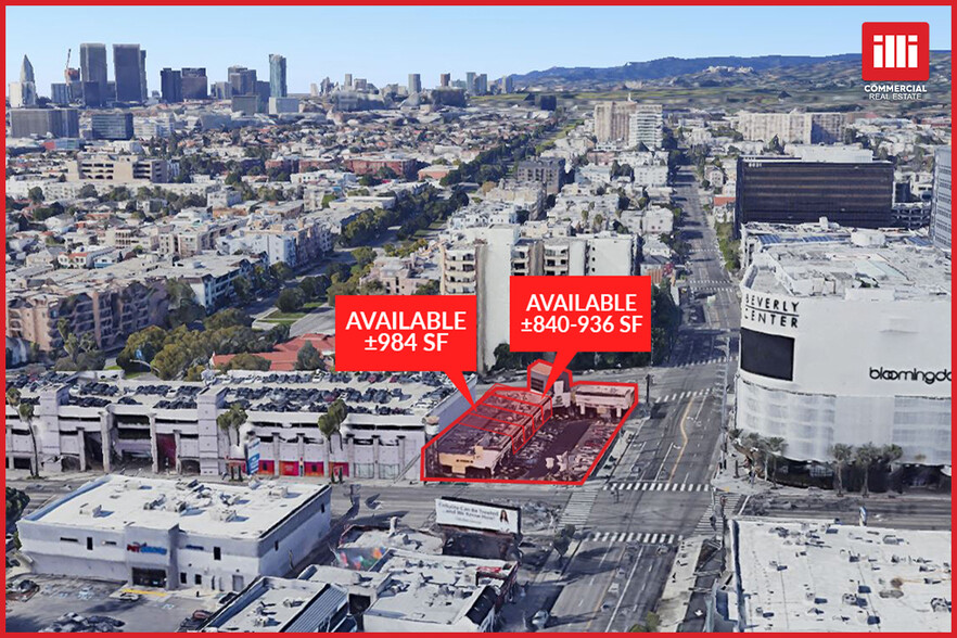 8500-8520 W 3rd St, Los Angeles, CA for rent - Aerial - Image 1 of 12