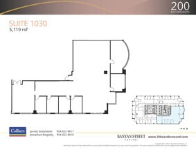 200 E Broward Blvd, Fort Lauderdale, FL to rent Floor Plan- Image 2 of 2