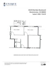 8120 Sheridan Blvd, Arvada, CO for rent Floor Plan- Image 1 of 1