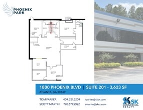 1800 Phoenix Blvd, Atlanta, GA to rent Site Plan- Image 1 of 1