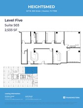 427 W 20th St, Houston, TX for rent Site Plan- Image 1 of 2