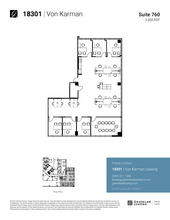 18301 Von Karman Ave, Irvine, CA for rent Floor Plan- Image 1 of 2