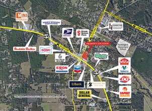 104 N Main St, Huntington, TX - AERIAL map view - Image1