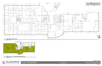 10400 Viking Dr, Eden Prairie, MN for rent Site Plan- Image 1 of 3