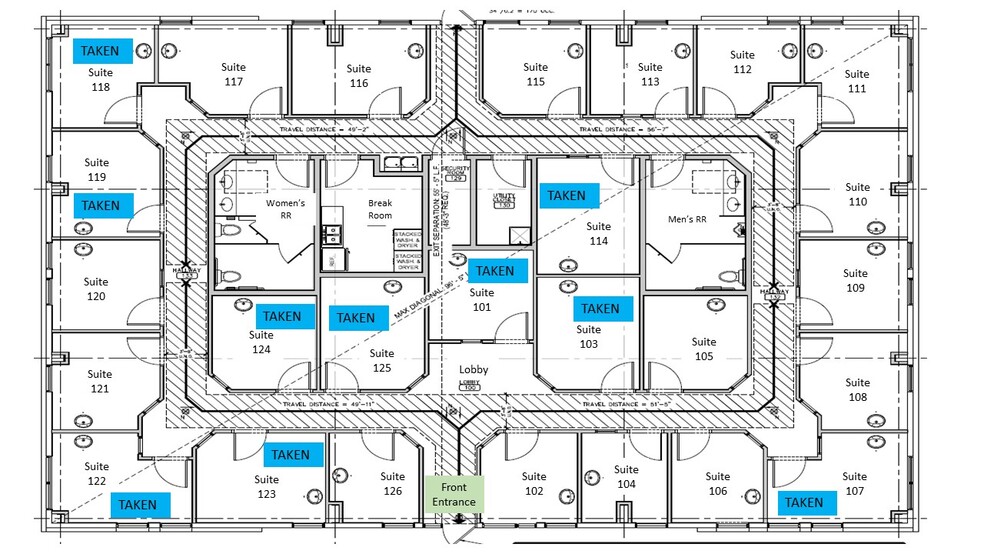 5361 Williams Dr, Georgetown, TX for rent - Floor Plan - Image 3 of 9