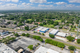 9900 S Wilcrest Dr, Houston, TX - aerial  map view