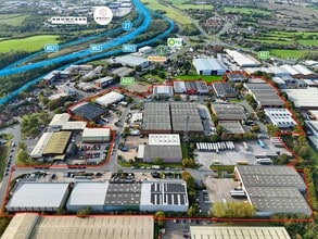 Nepshaw Ln S, Morley, WYK - Aerial  map view