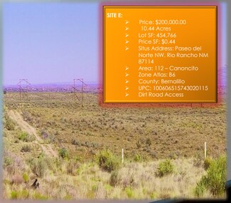 More details for Paseo Del Norte, Albuquerque, NM - Land for Sale