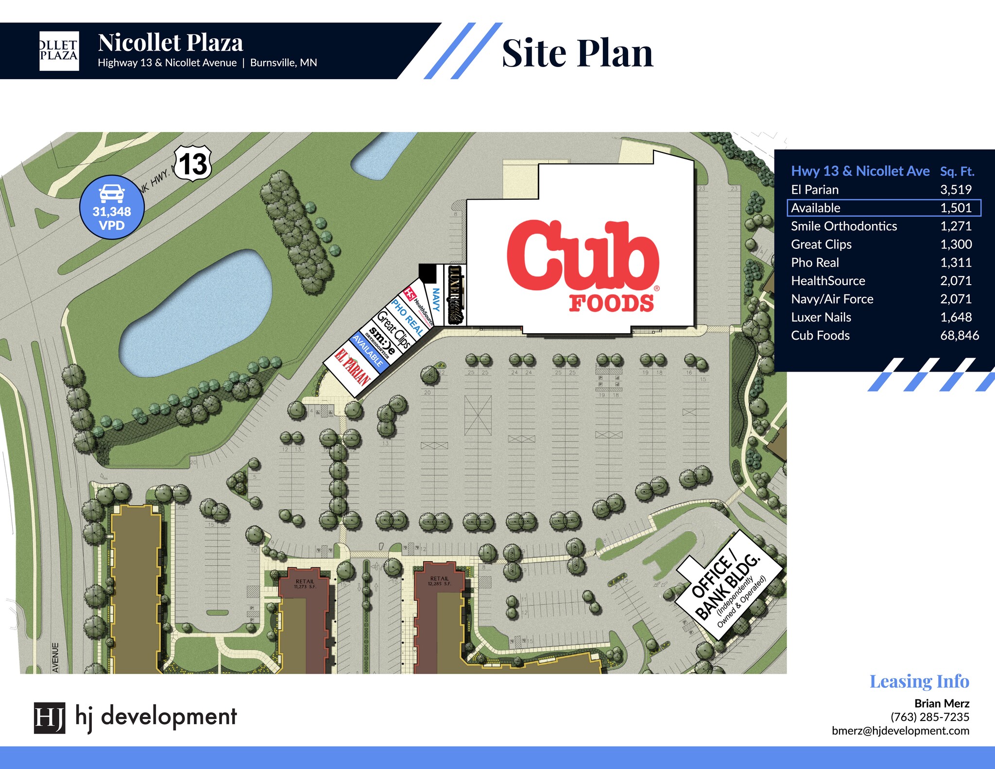 250-300 Travelers Trl E, Burnsville, MN to rent Site Plan- Image 1 of 2