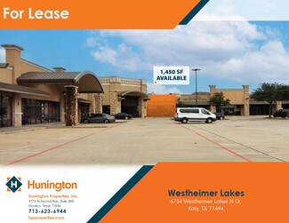 More details for 6734 Westheimer Lakes North Dr, Katy, TX - Retail for Rent