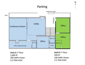 5500 E Washington Blvd, Commerce, CA for rent Floor Plan- Image 1 of 1