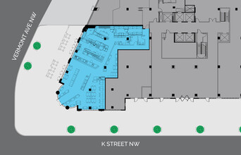 1425 K St NW, Washington, DC for rent Floor Plan- Image 2 of 11