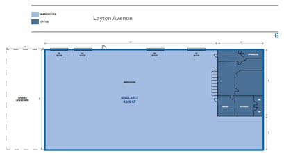 801 W Layton Ave, Salt Lake City, UT for rent Floor Plan- Image 2 of 3