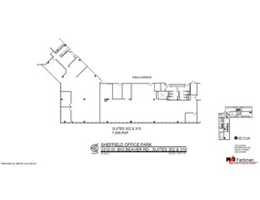 3310 W Big Beaver Rd, Troy, MI for rent Site Plan- Image 2 of 2