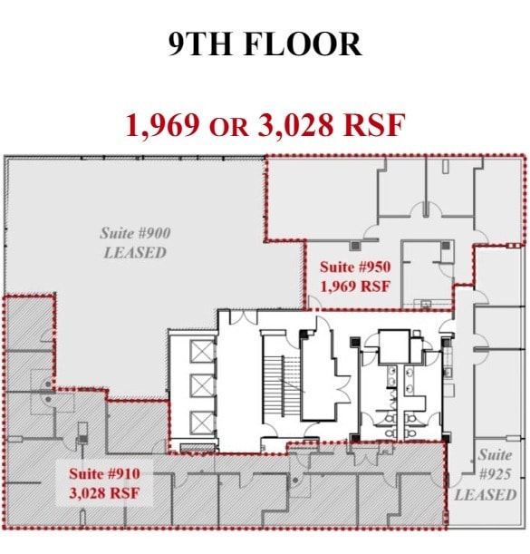 8737 Colesville Rd, Silver Spring, MD to rent Floor Plan- Image 1 of 1