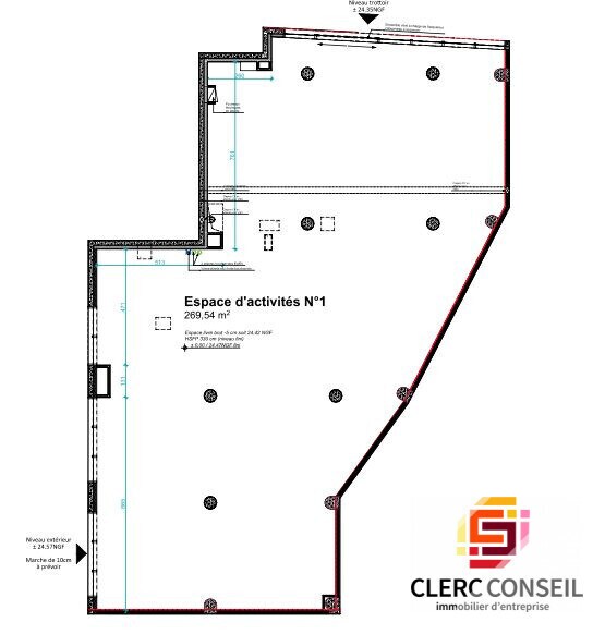 Retail in Vernon for sale Floor Plan- Image 1 of 5