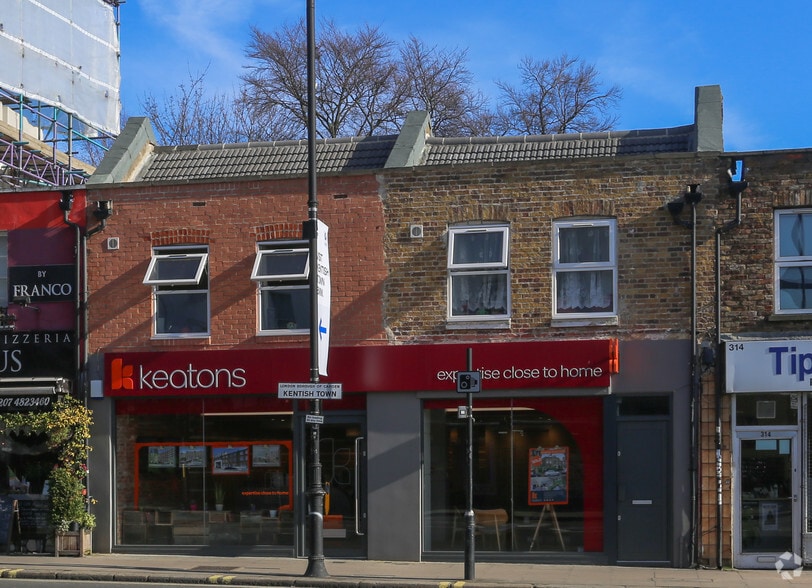 316-318 Kentish Town Rd, London to rent - Building Photo - Image 1 of 4