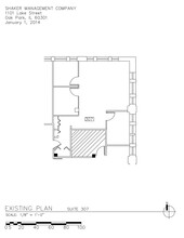 1100 Lake St, Oak Park, IL for rent Site Plan- Image 1 of 5