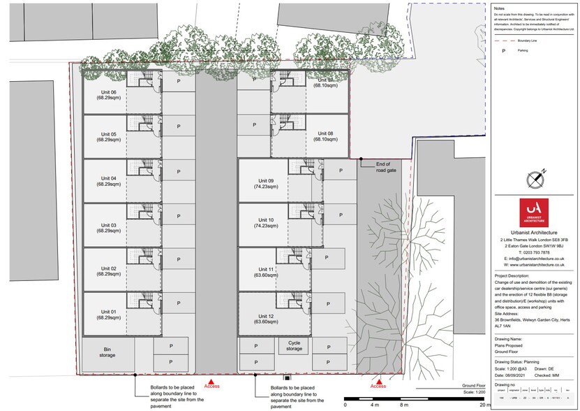 Brownfields, Welwyn Garden City for rent - Building Photo - Image 2 of 4