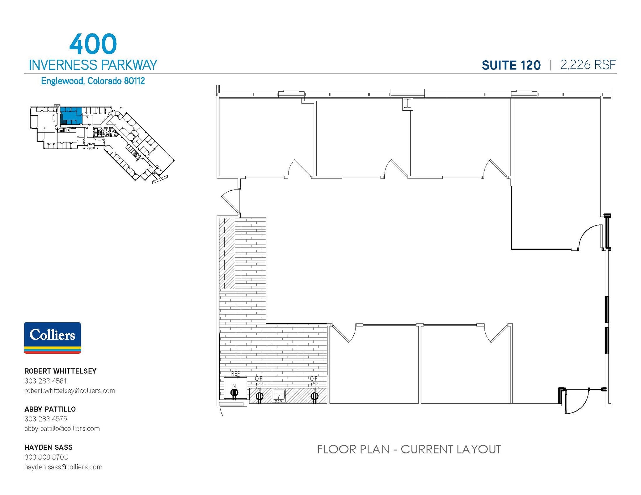 400 Inverness Pky, Englewood, CO to rent Floor Plan- Image 1 of 1