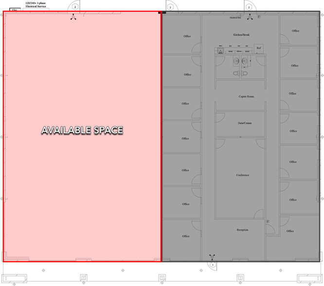 8525 Jackrabbit Rd, Houston, TX for rent - Floor Plan - Image 3 of 4