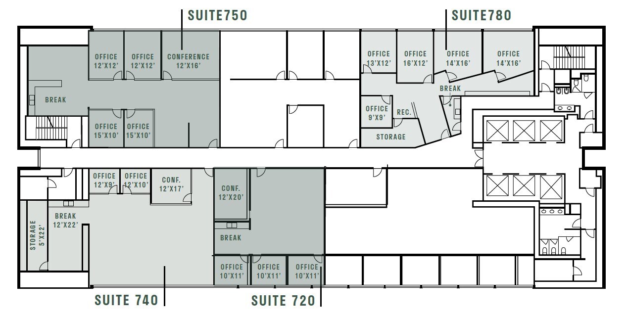 451 A St, San Diego, CA to rent Floor Plan- Image 1 of 15