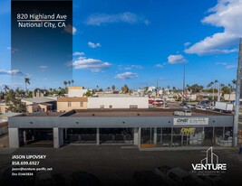 820 Highland Ave, National City CA - Commercial Property