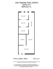 1250 9th St N, Naples, FL for rent Site Plan- Image 1 of 1