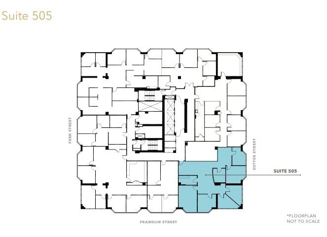 1388 Sutter St, San Francisco, CA for rent Floor Plan- Image 1 of 1