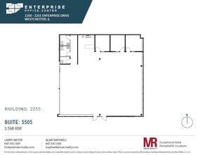 2255 Enterprise Dr, Westchester, IL to rent Floor Plan- Image 1 of 7