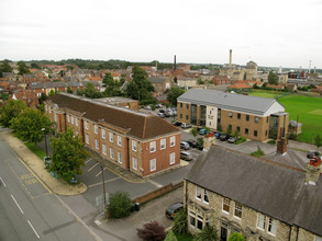 Station Rd, Church Fenton, NYK - aerial  map view