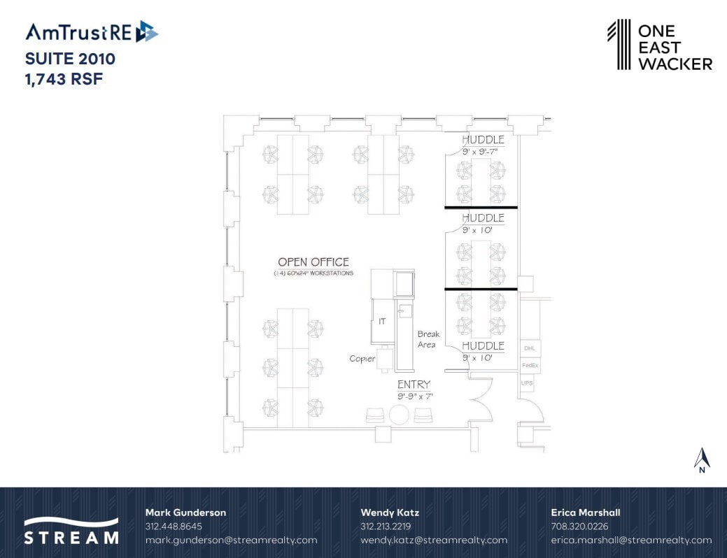 1 E Wacker Dr, Chicago, IL to rent Floor Plan- Image 1 of 1