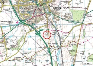 Spittlegate Level, Grantham to rent Map- Image 2 of 2