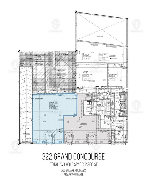 322 Grand Concourse, Bronx, NY for rent - Site Plan - Image 2 of 2