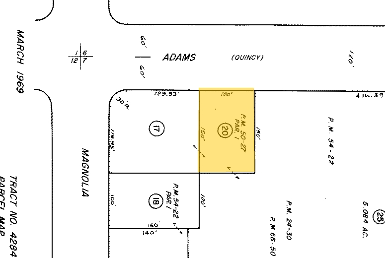 9032 Adams Ave, Huntington Beach, CA for sale - Plat Map - Image 2 of 13