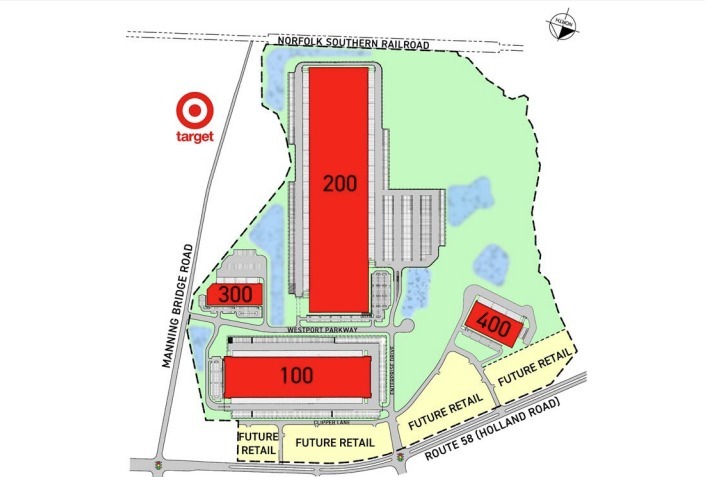 125 Westport Pky, Suffolk, VA for rent - Site Plan - Image 2 of 2