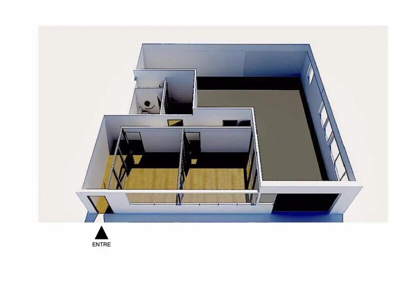 Industrial in Mérignac to rent - Floor Plan - Image 2 of 2