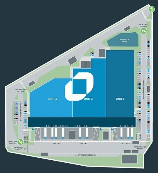 Light Industrial in ÉRAGNY-SUR-OISE to rent - Site Plan - Image 3 of 3