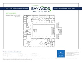 6550 E Broadway Rd, Mesa, AZ for rent Floor Plan- Image 2 of 2