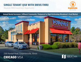 Popeyes | Abs NNN w/ Annual Increases - Commercial Property