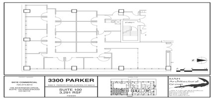 3300 S Parker Rd, Aurora, CO for sale Floor Plan- Image 1 of 1