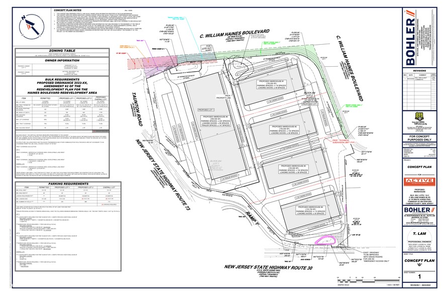 1 CW Haines Blvd, Atco, NJ for sale - Floor Plan - Image 2 of 4