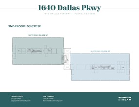 1640 Dallas Pky, Plano, TX for rent Floor Plan- Image 1 of 2