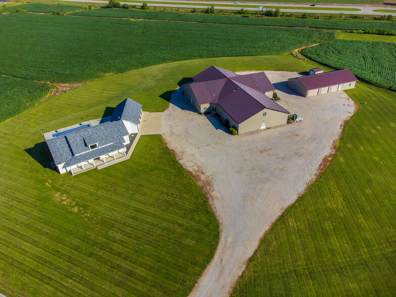 11499 Nobles Chapel Rd, Elberfeld, IN for sale - Aerial - Image 1 of 12