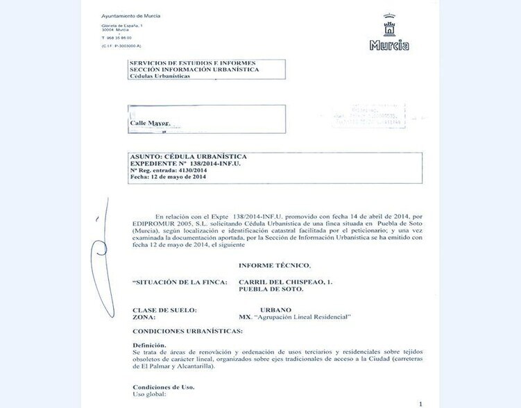 Carril del Chispeao, 1, Murcia, Murcia for sale - Building Photo - Image 1 of 6