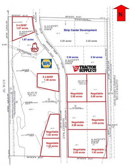 1901 Market Way, Watertown, WI for sale - Plat Map - Image 2 of 2